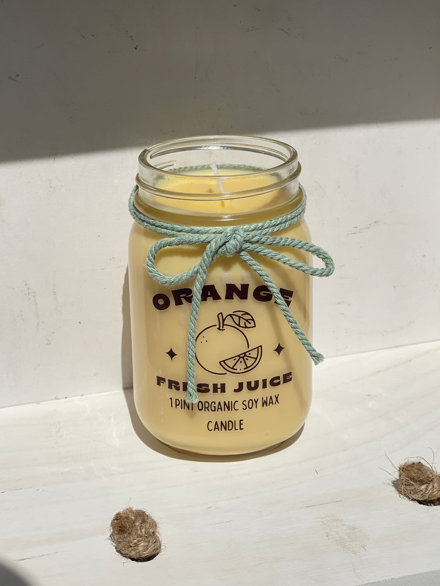 Orange Juice Candle