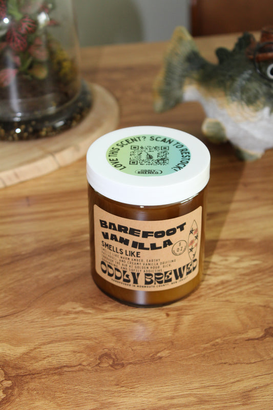 Barefoot Vanilla soy candle