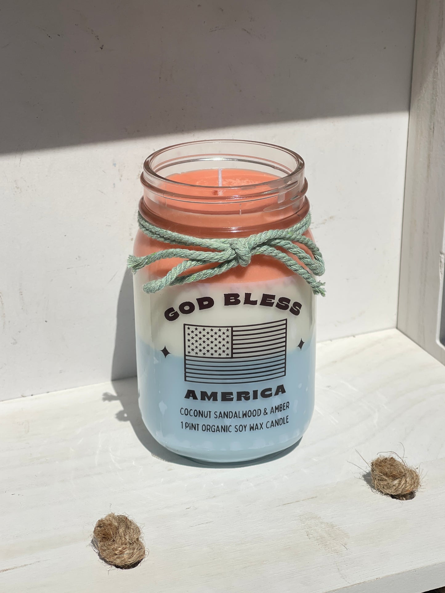 July 4th Soy Candle