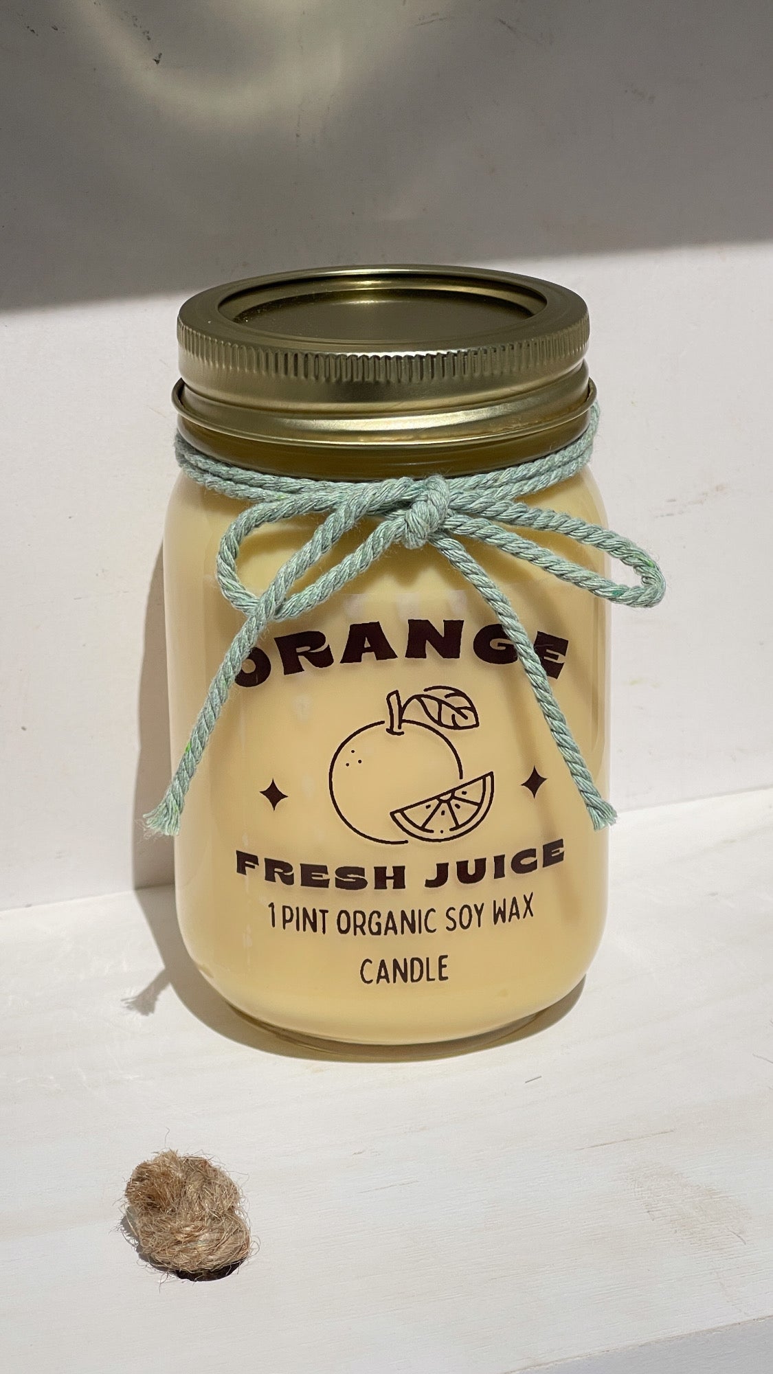 Orange Juice Candle