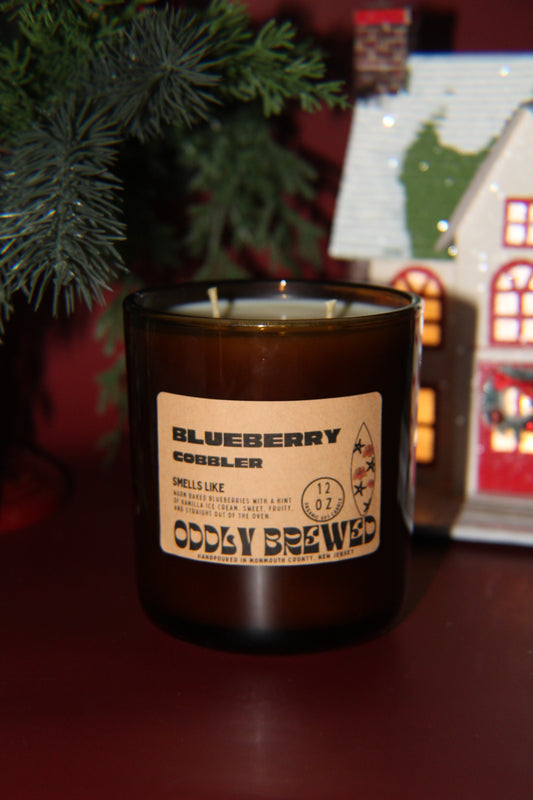 Large Blueberry Cobbler Soy Candle