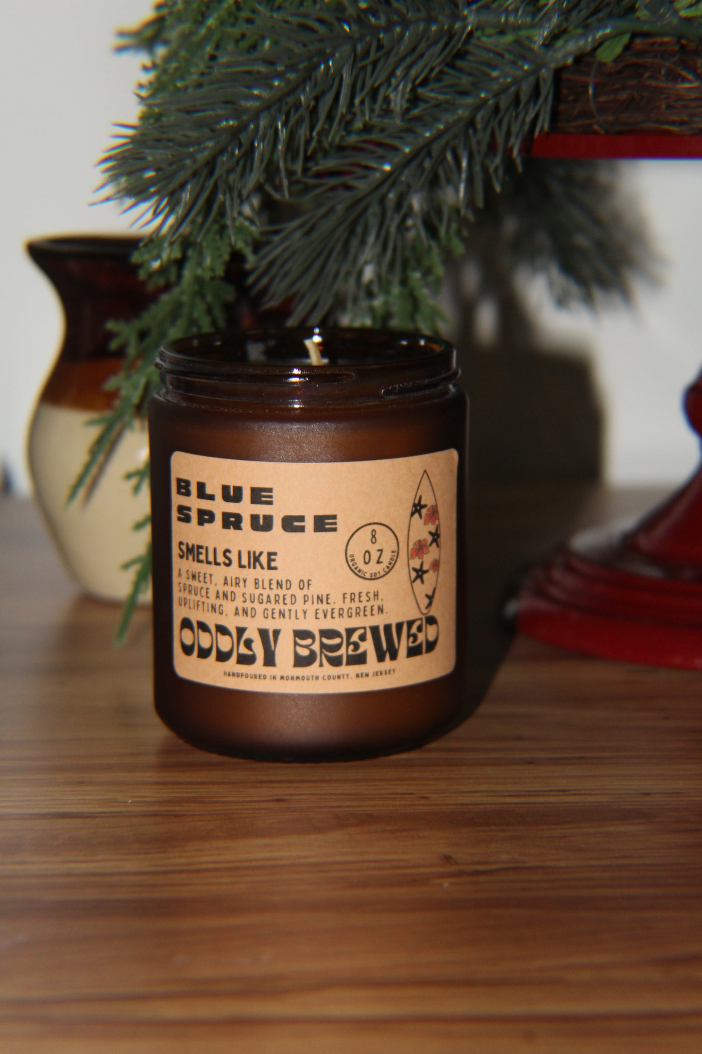 Blue Spruce Soy Candle