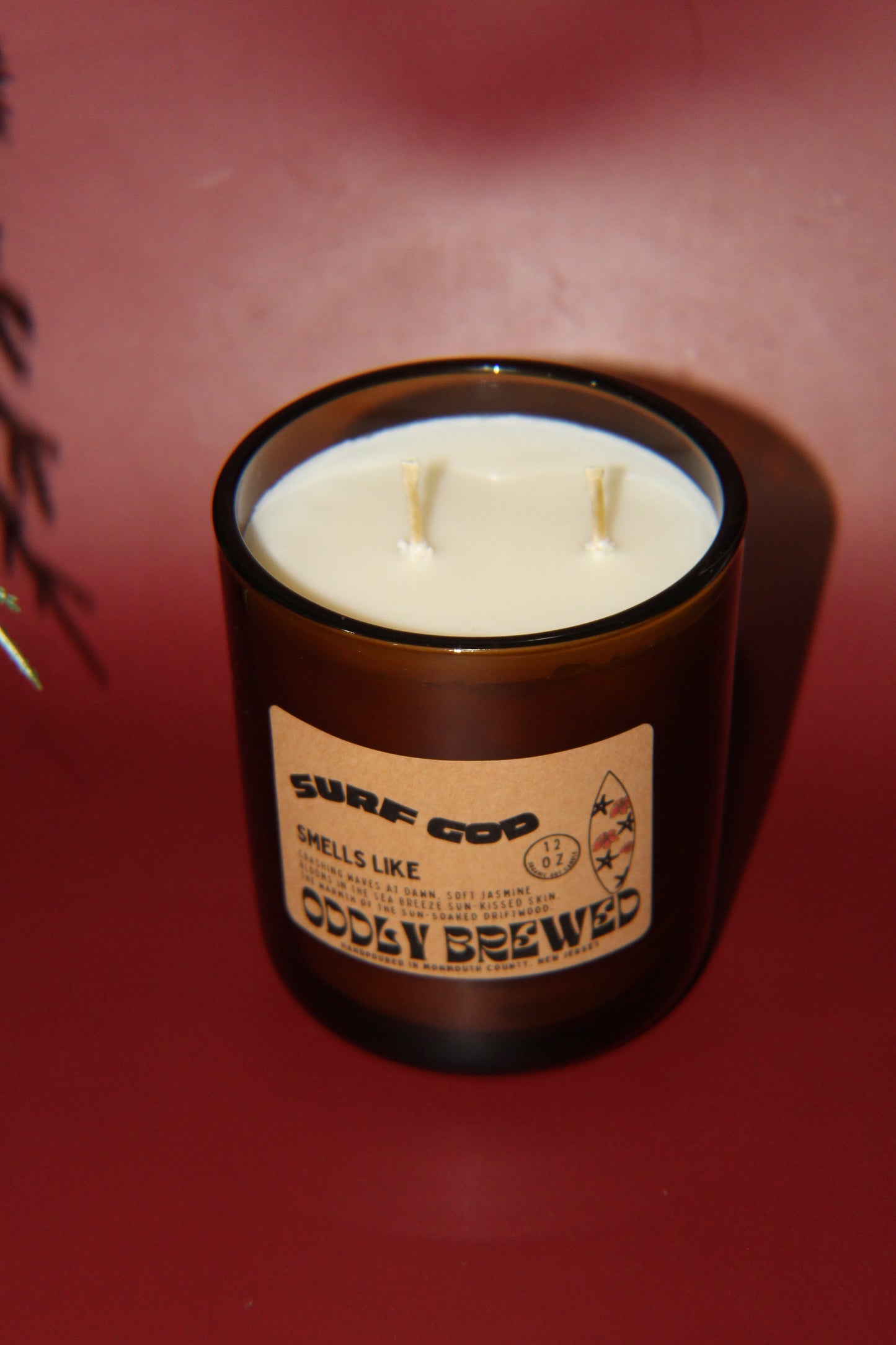 Large Surf God Soy Candle