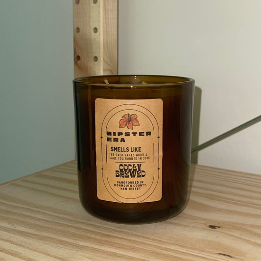 Hipster Era soy candle