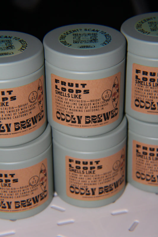 Fruit Loops Soy Candle Tins
