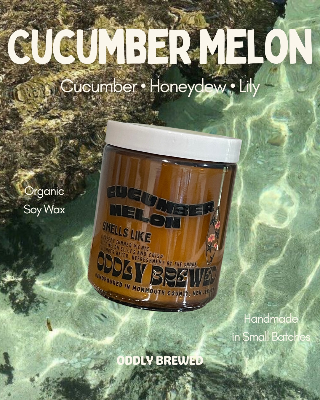 Cucumber Melon Soy Candle