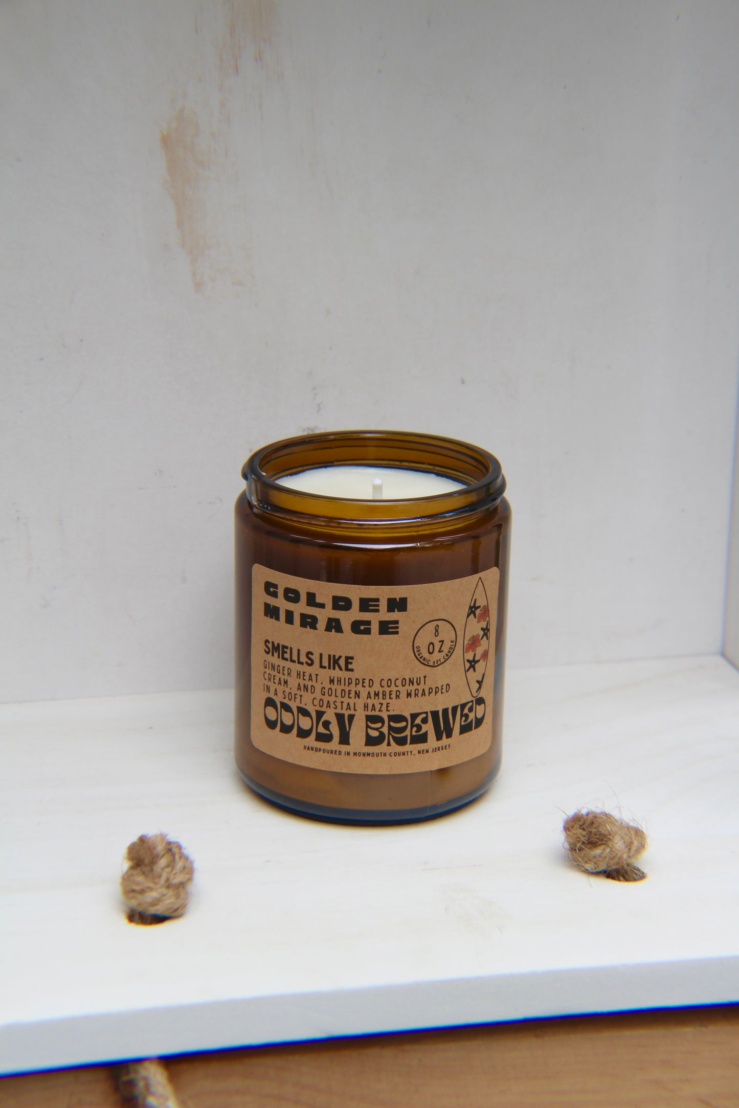 Golden Mirage Soy Candle