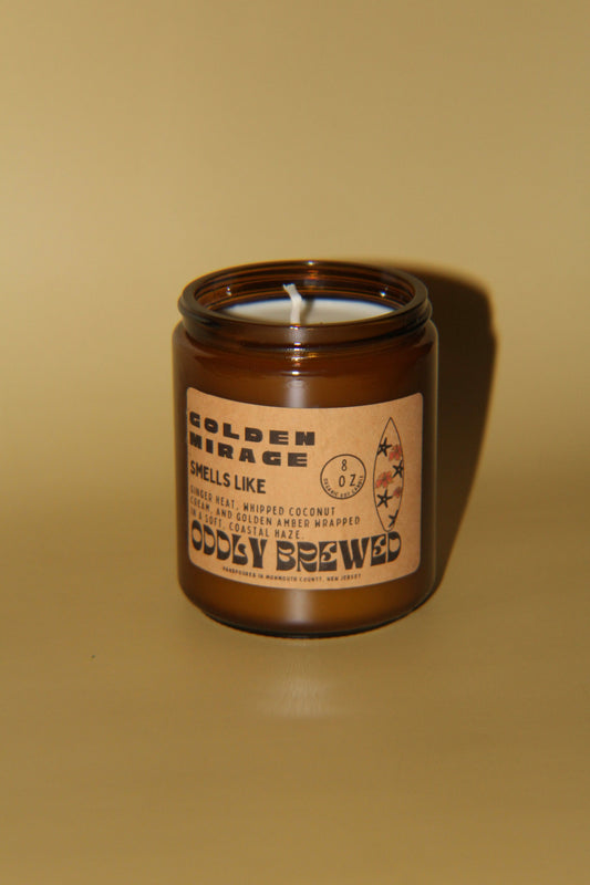 Golden Mirage Candle – A Dreamy Glow for Any Season