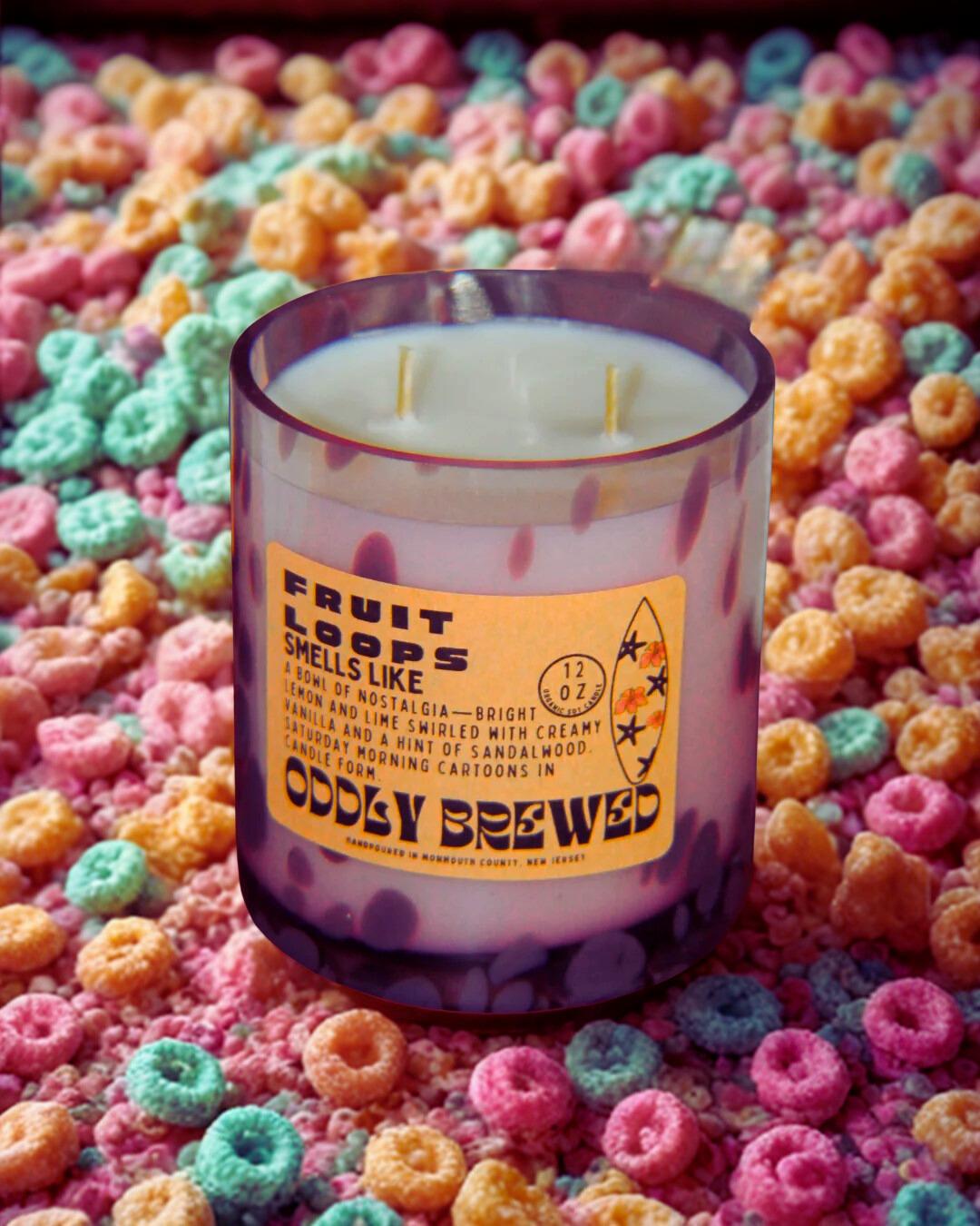 Limited-Editon Fruit Loops Soy Candle