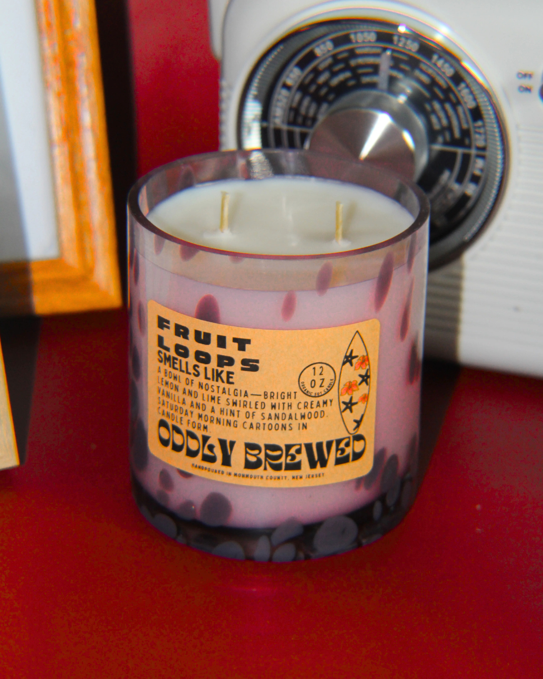 Limited-Editon Fruit Loops Soy Candle
