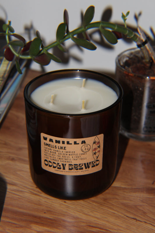 Jumbo Vanilla Soy Candle