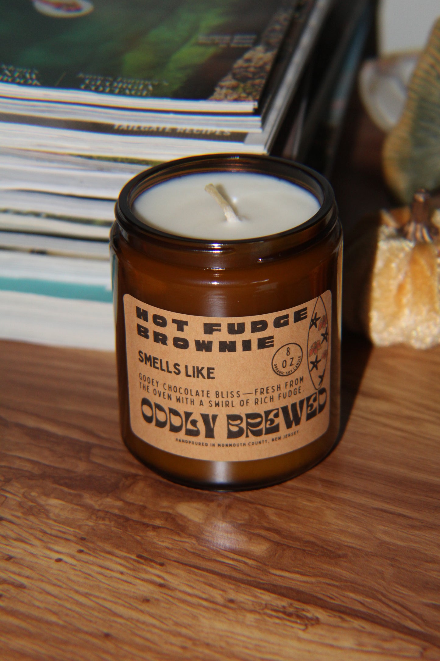Hot Fudge Brownie Soy Candle