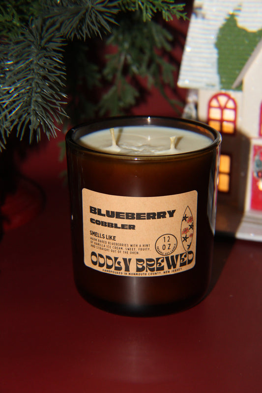 Large Blueberry Cobbler Soy Candle