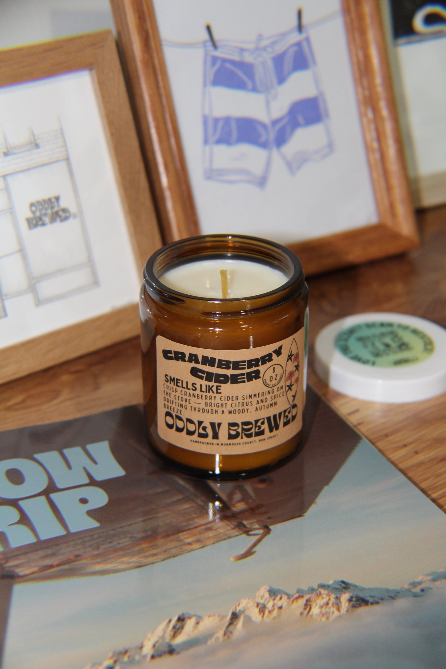 Cranberry Cider Soy Candle