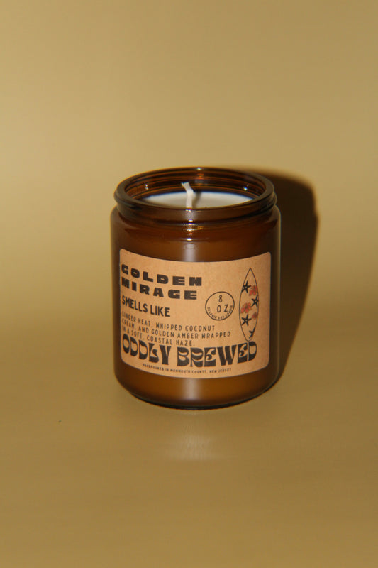 Golden Mirage Soy Candle