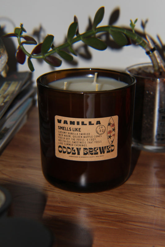 Jumbo Vanilla Soy Candle