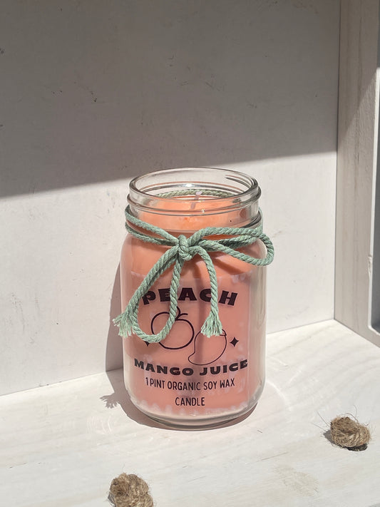 Peach Mango Juice Candle