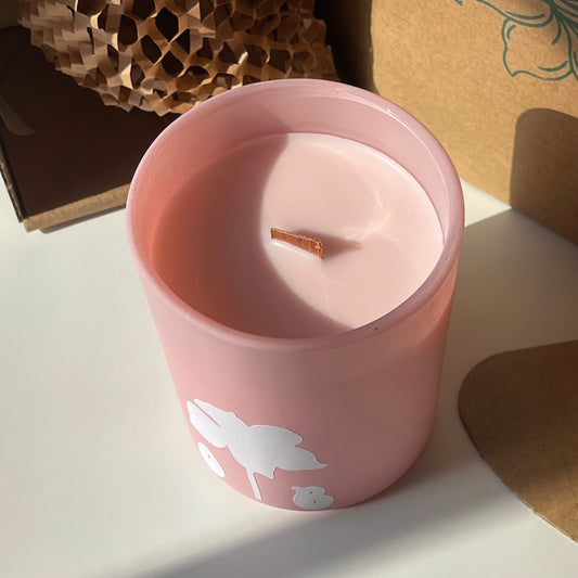 Lavender Essential Oil Candle