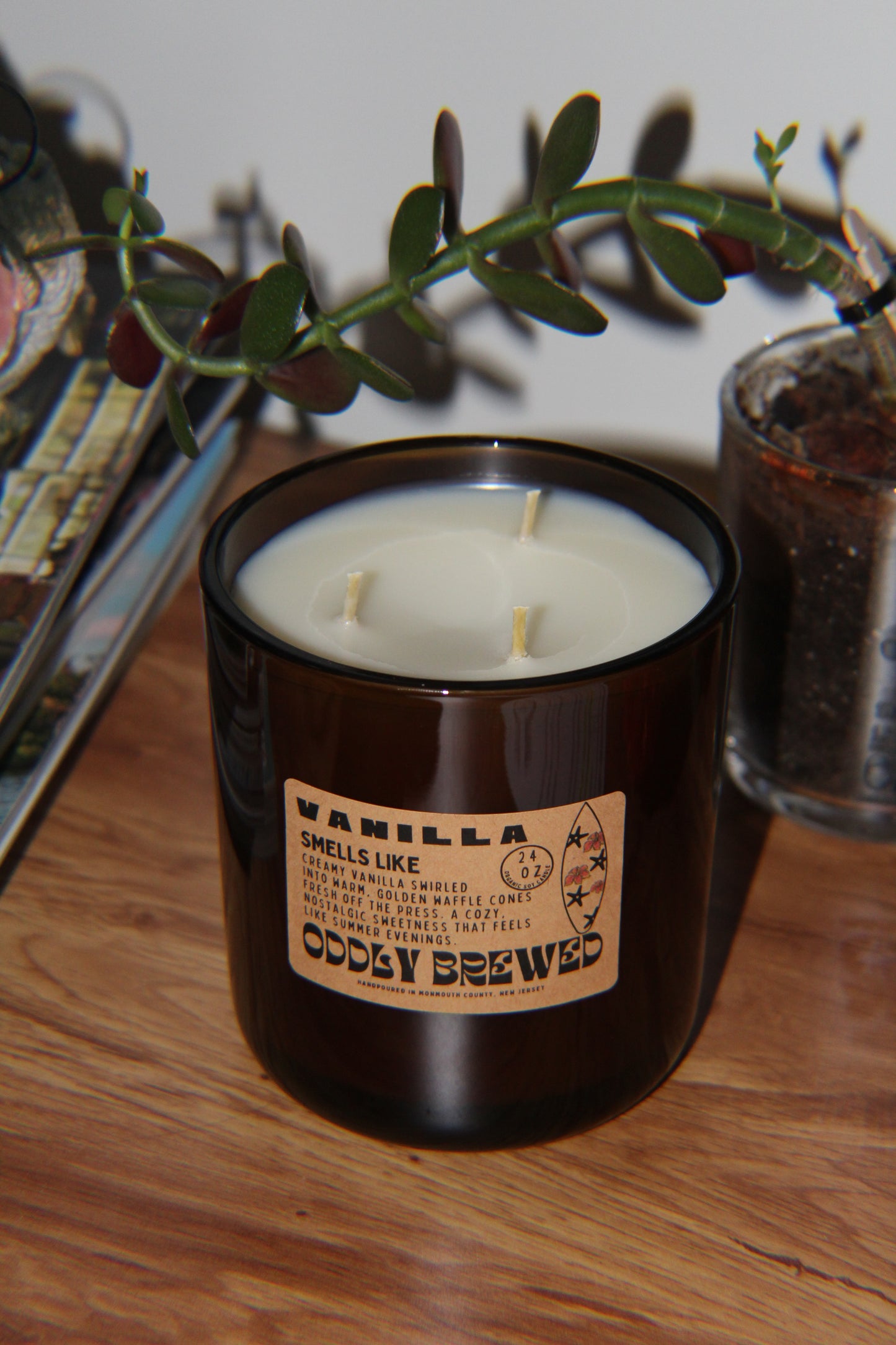 Jumbo Vanilla Soy Candle