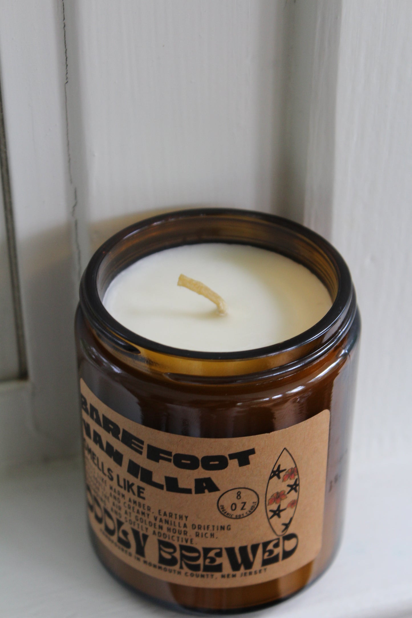 Barefoot Vanilla soy candle