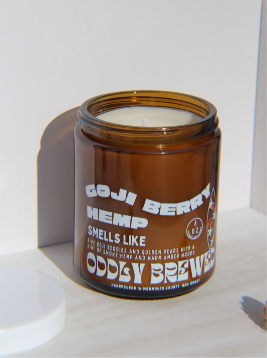 Goji Berry & Hemp Candle 8 oz