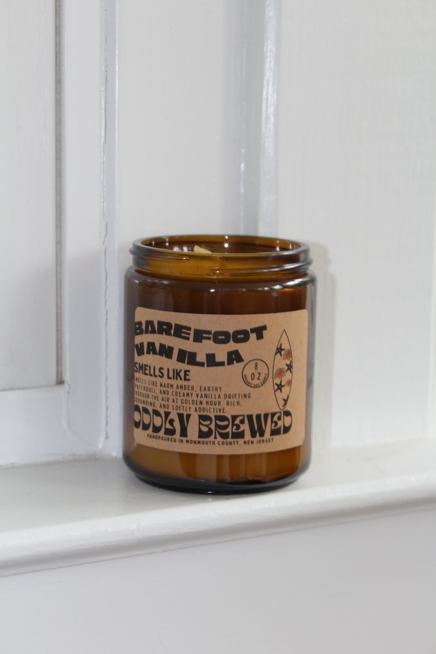 Barefoot Vanilla soy candle