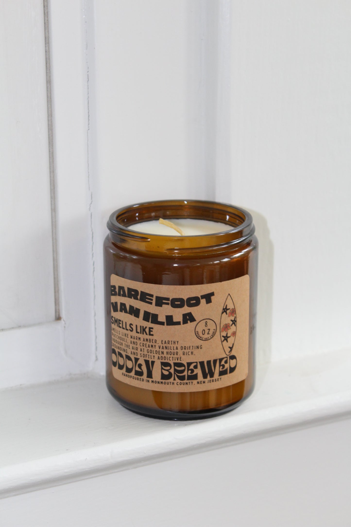 Barefoot Vanilla soy candle