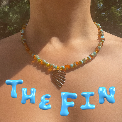 Fin necklace