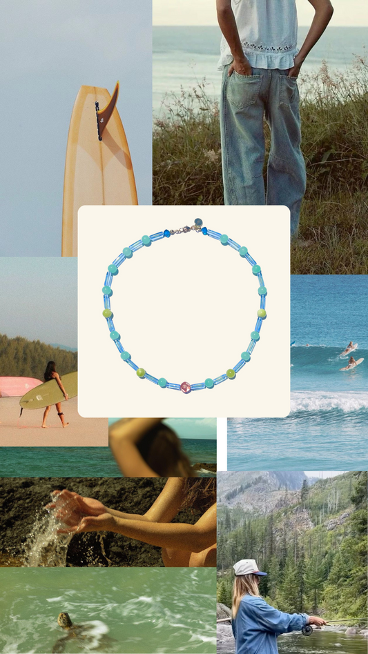 Shoreline necklace