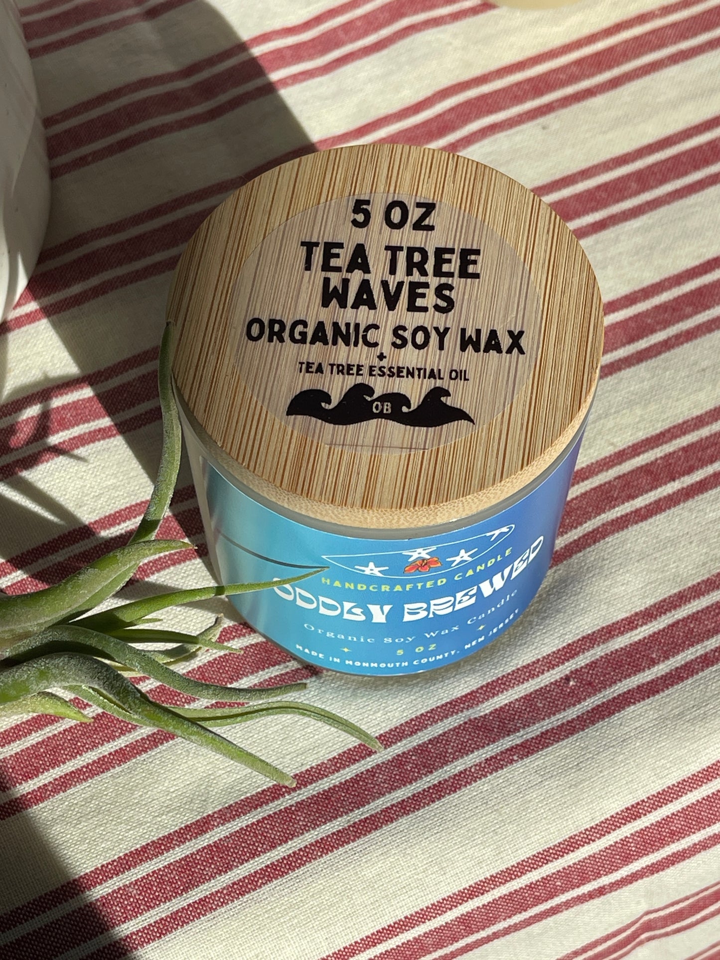 Tea Tree Waves essential oil Candle