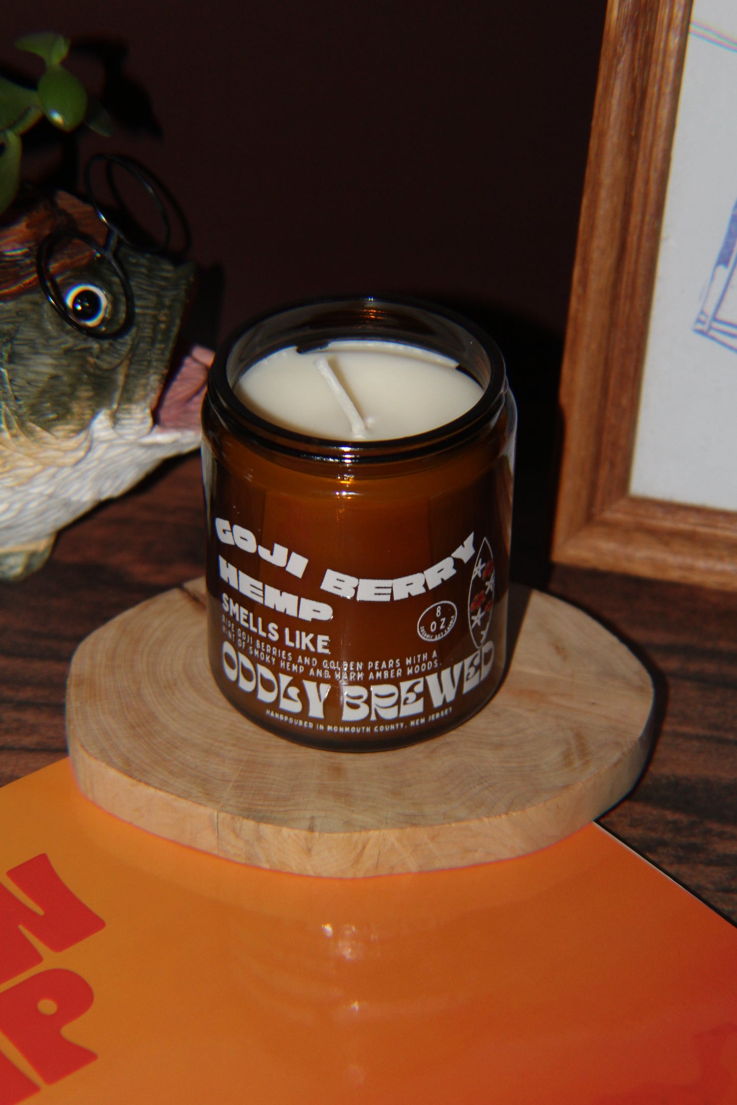 Goji Berry & Hemp Soy Candle