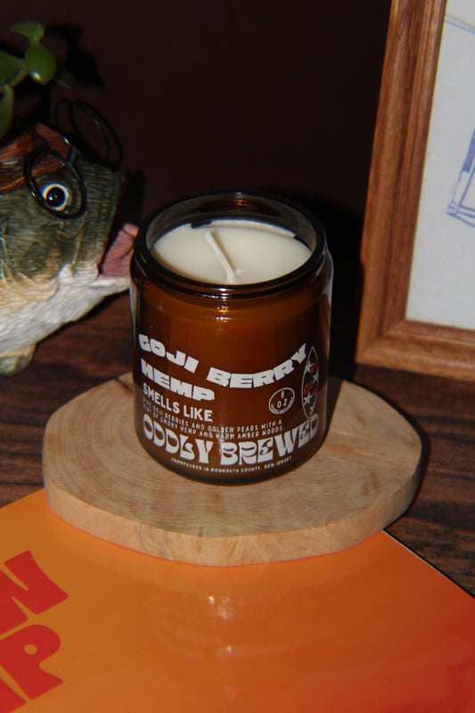 Goji Berry & Hemp Soy Candle