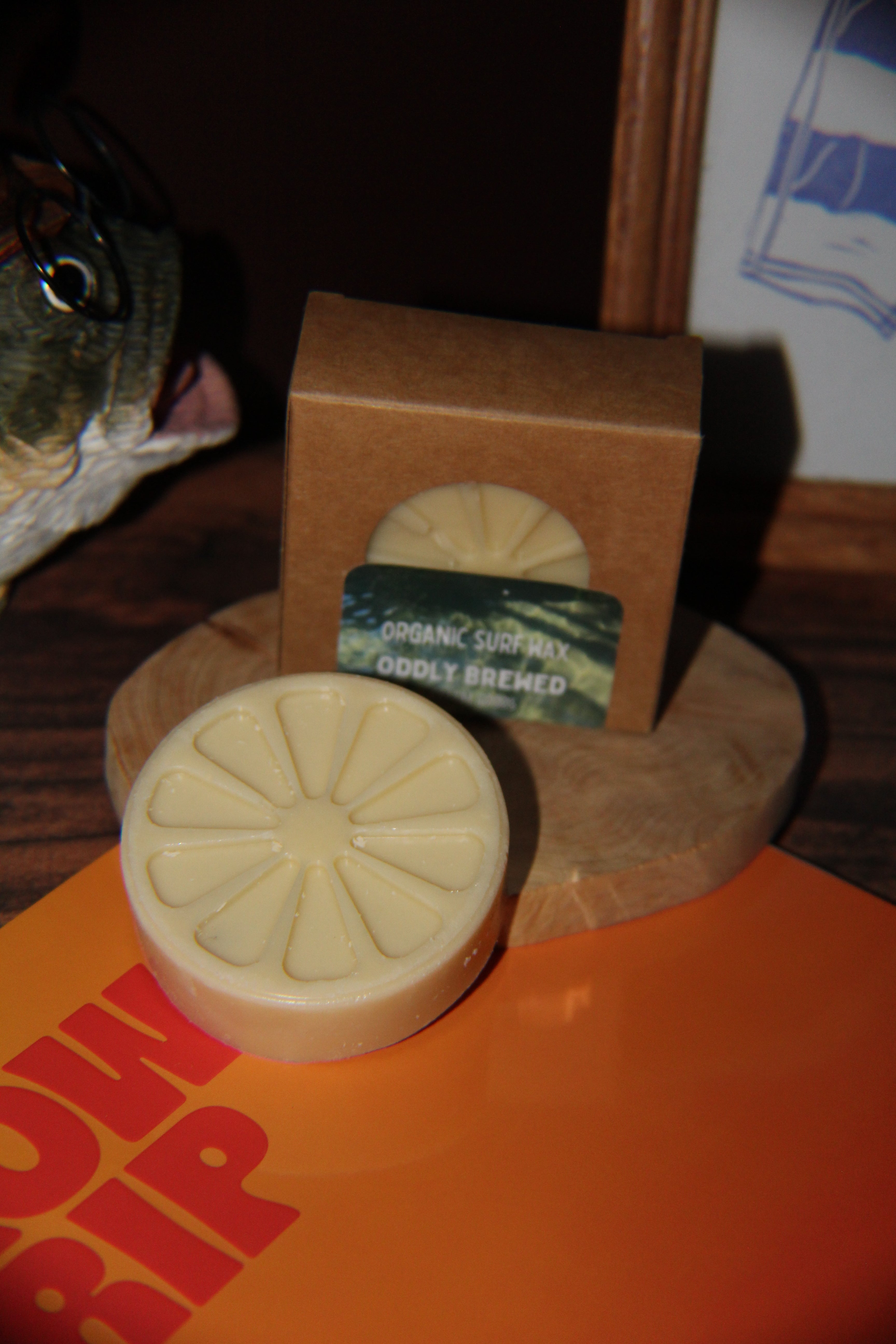 Organic Surf Wax | Beeswax and Bergamot blend – Oddly Brewed