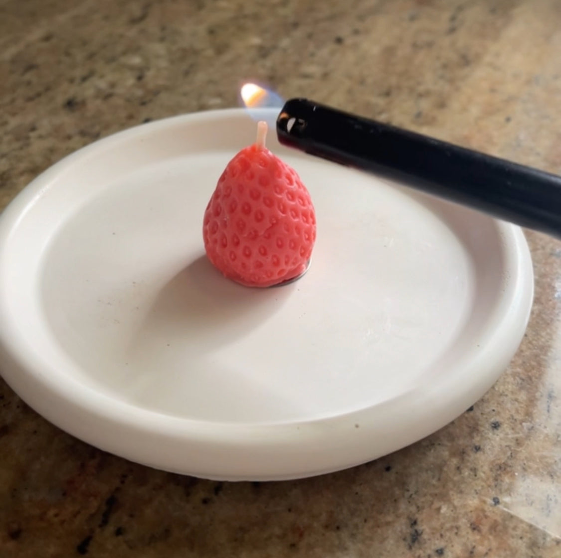 Concrete Candle Dish