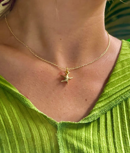 Starfish necklace