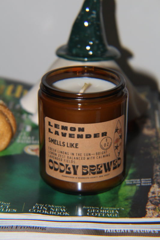 Lemon Lavender soy candle
