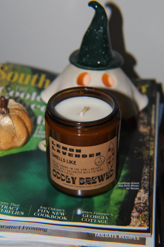 Lemon Lavender soy candle