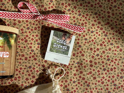 Happy Holiday Bundle – Apple Spice Candle, Oatmeal Soap, & Matchbook