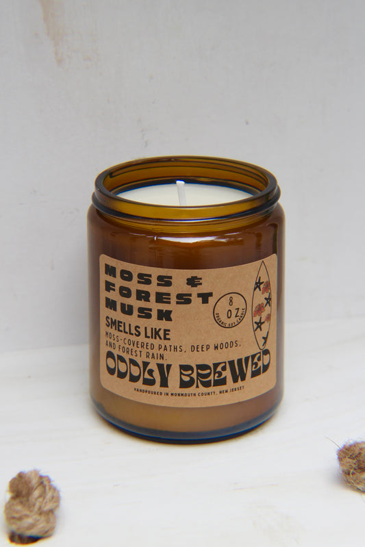 Moss & Forest Musk Soy Candle