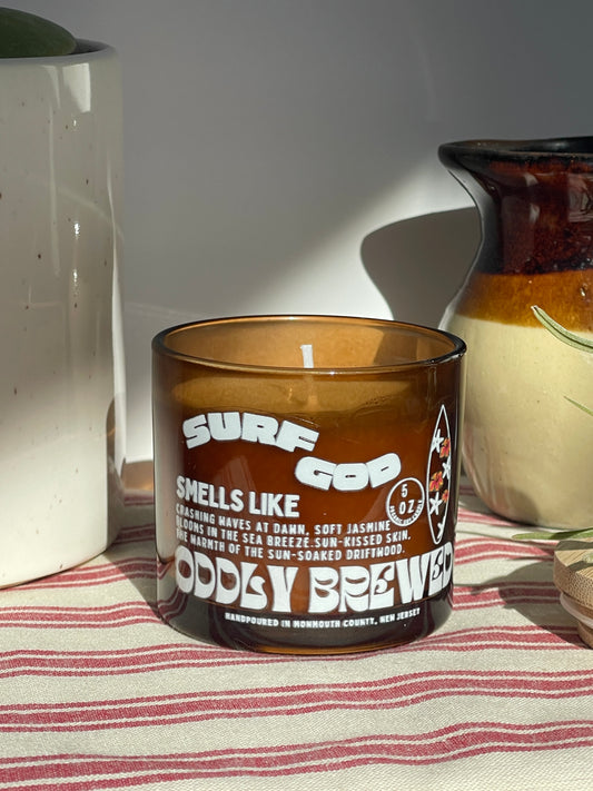 Surf God Candle