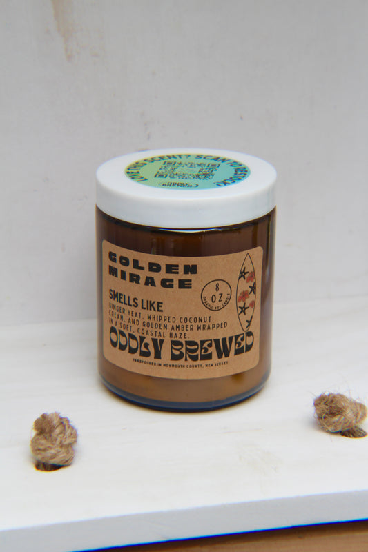 Golden Mirage Soy Candle