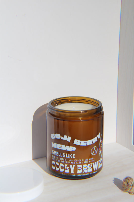 Goji Berry & Hemp Candle 8 oz